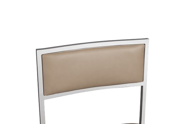 Amalfi Taupe Stnl Steel Side Chair