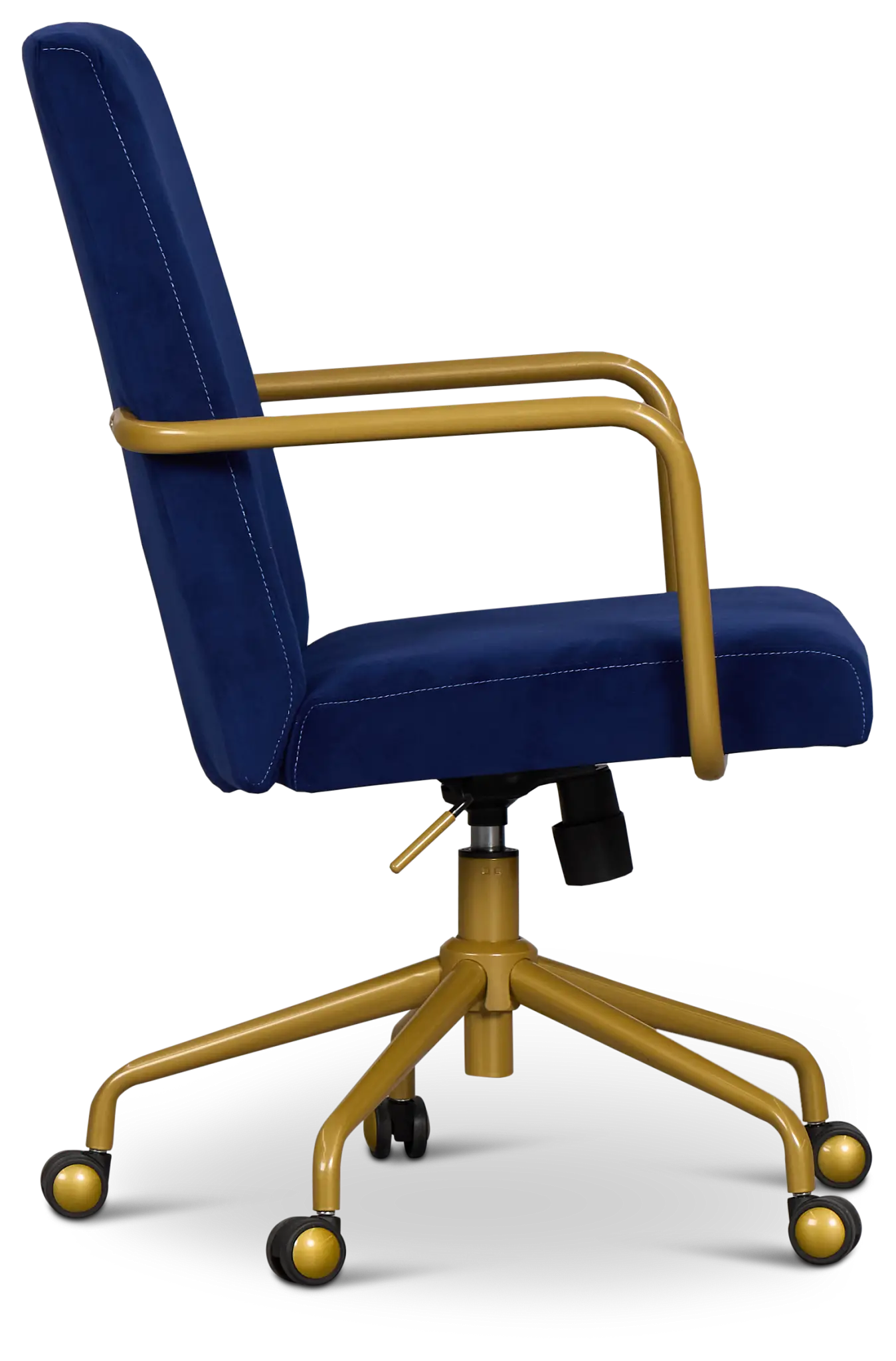 Luca Dark Blue Desk Chair Luca Dark Blue Desk Chair