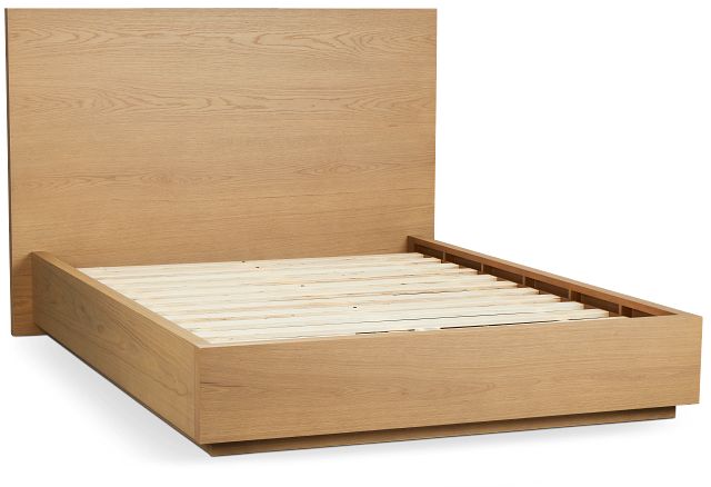 Haven Light Tone Platform Bed