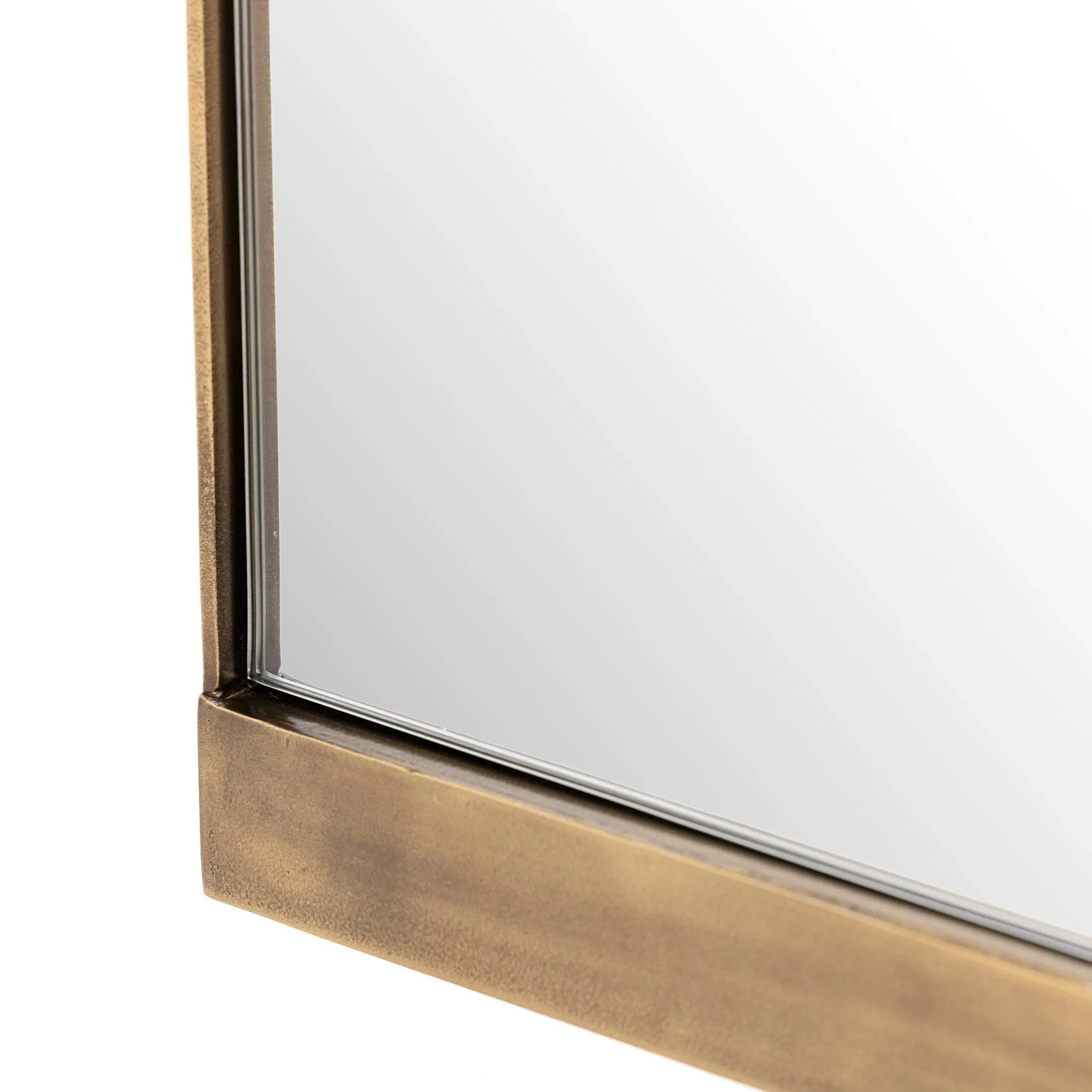 Four Hands Ryne Brass Metal Mirror