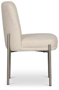 Avondale Light Beige Upholstered Side Chair