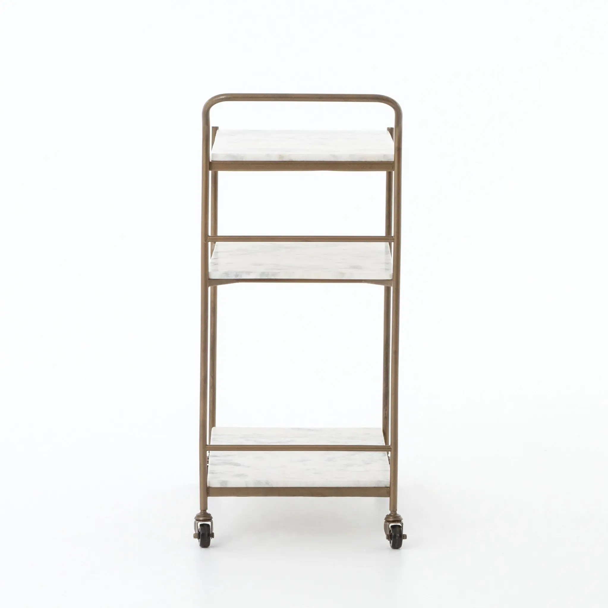 Feri White Rect Bar Cart Top Feri White Rect Bar Cart Top