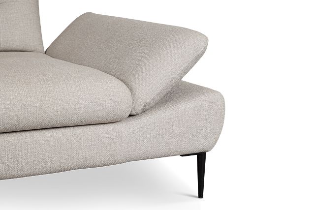 Micah Beige Fabric Chair