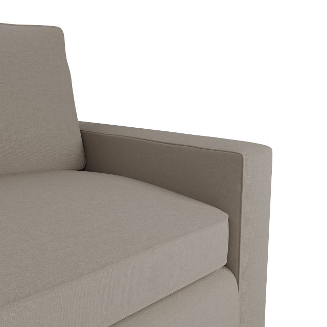 Siesta Suave Beige Fabric Memory Foam Sleeper