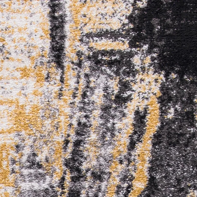 Denton Yellow 5x8 Area Rug