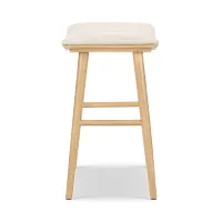 Four Hands Union Light Tone 24" Upholstered Barstool