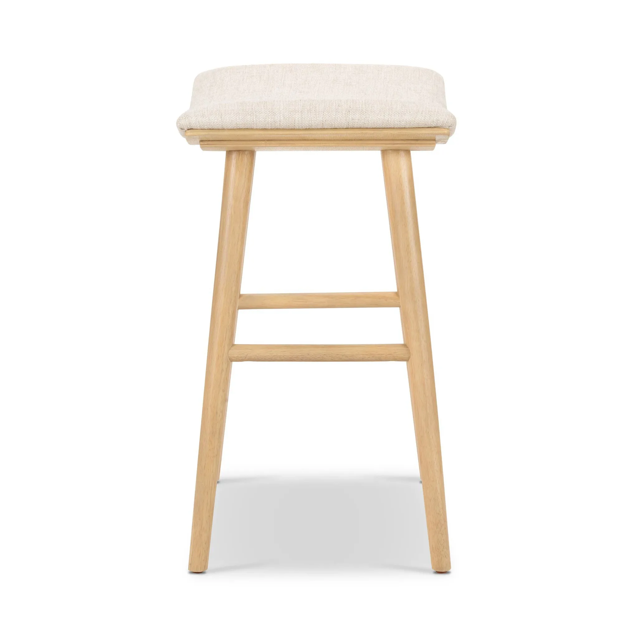 Four Hands Union Light Tone 24" Upholstered Barstool