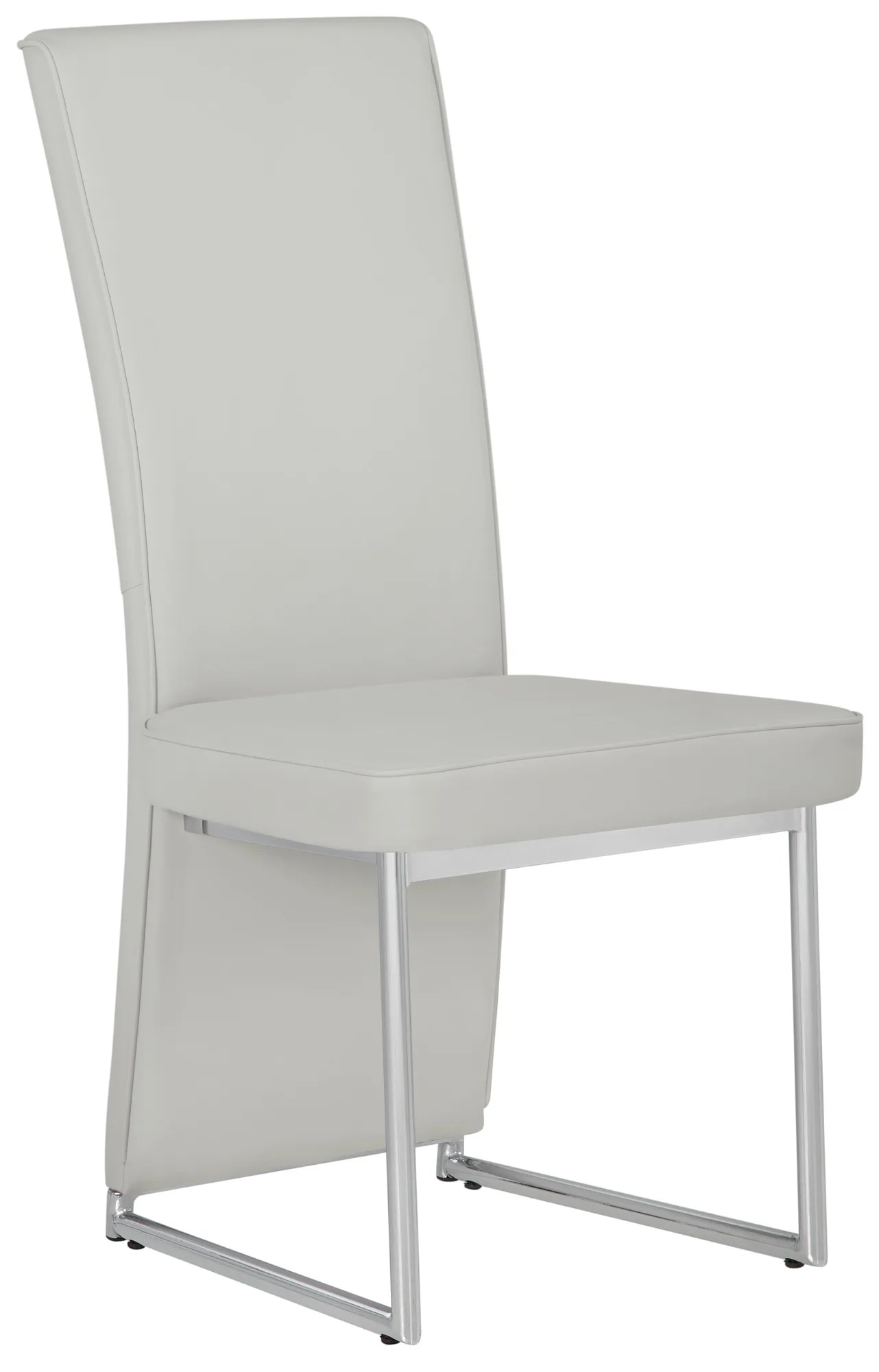 Paris Light Gray Upholstered Side Chair