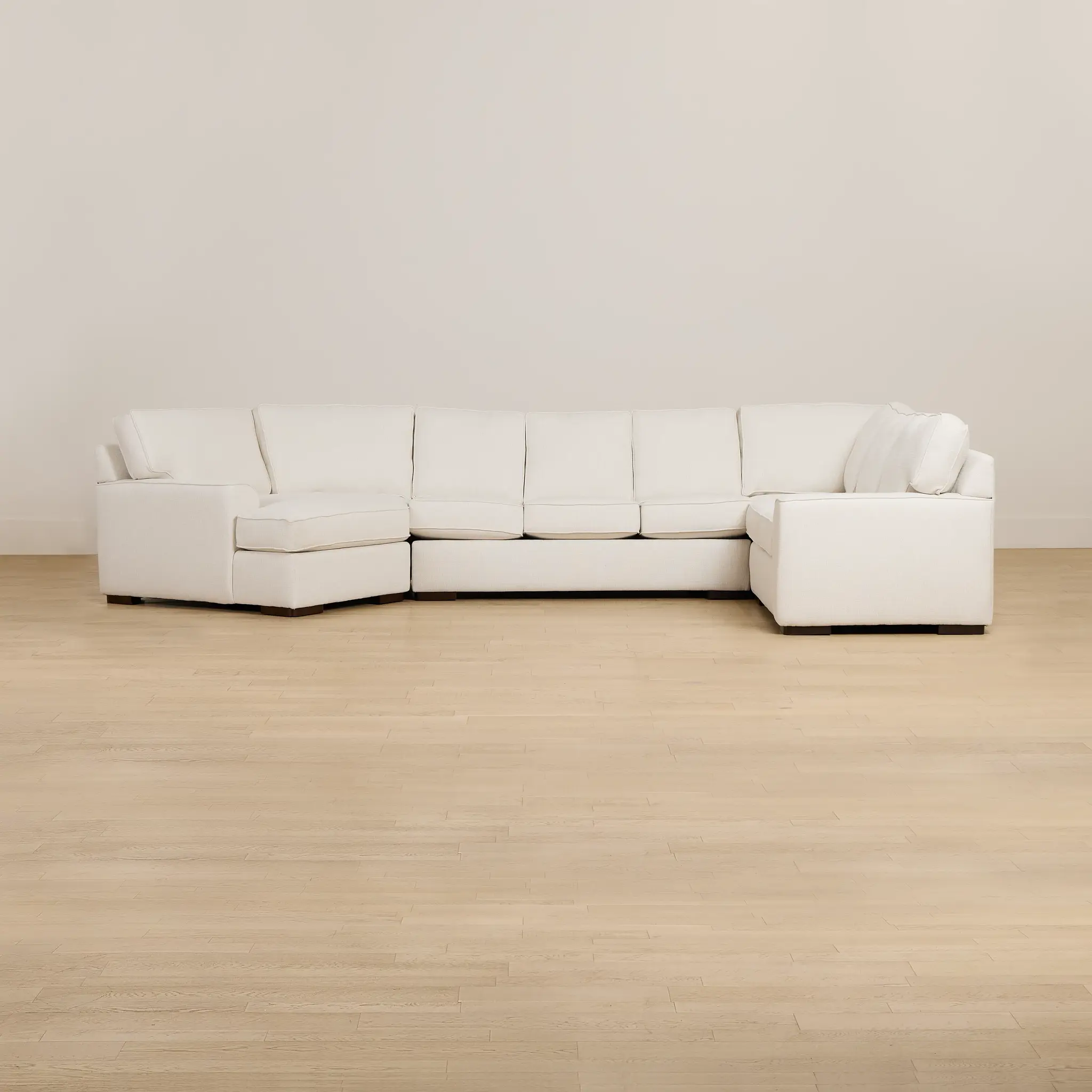 Sinclair Light Beige Fabric Left Cuddler Cooling Memory Foam Sectional Sinclair Light Beige Fabric Left Cuddler Cooling Memory Foam Sectional