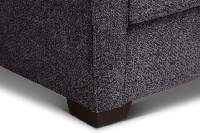 Myra Dark Gray Fabric Chair