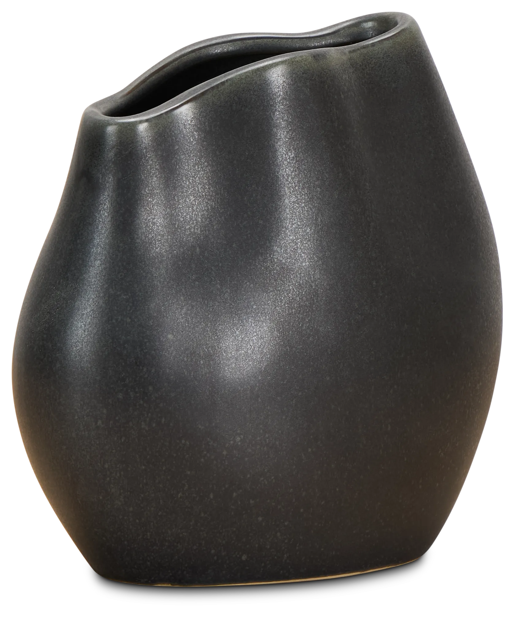 Visalia Black Small Vase