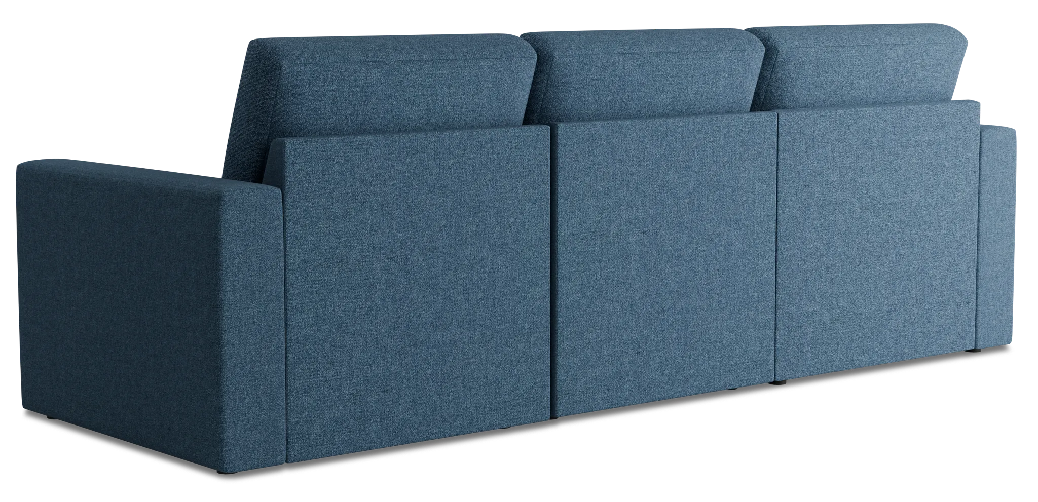 Citymod Blue Fabric Small Left Chaise Sectional