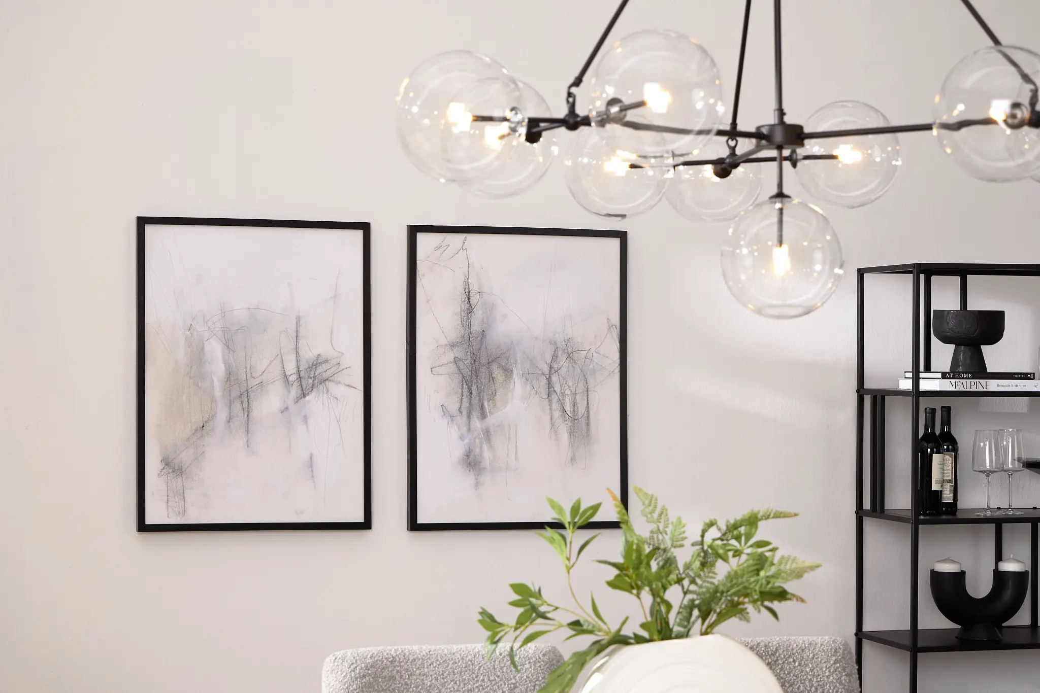 Augustine Light Gray Framed Wall Art Augustine Light Gray Framed Wall Art
