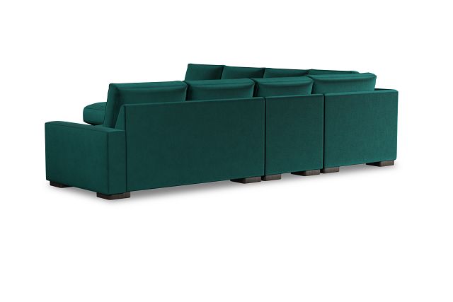 Edgewater Joya Green Large Left Chaise Sectional