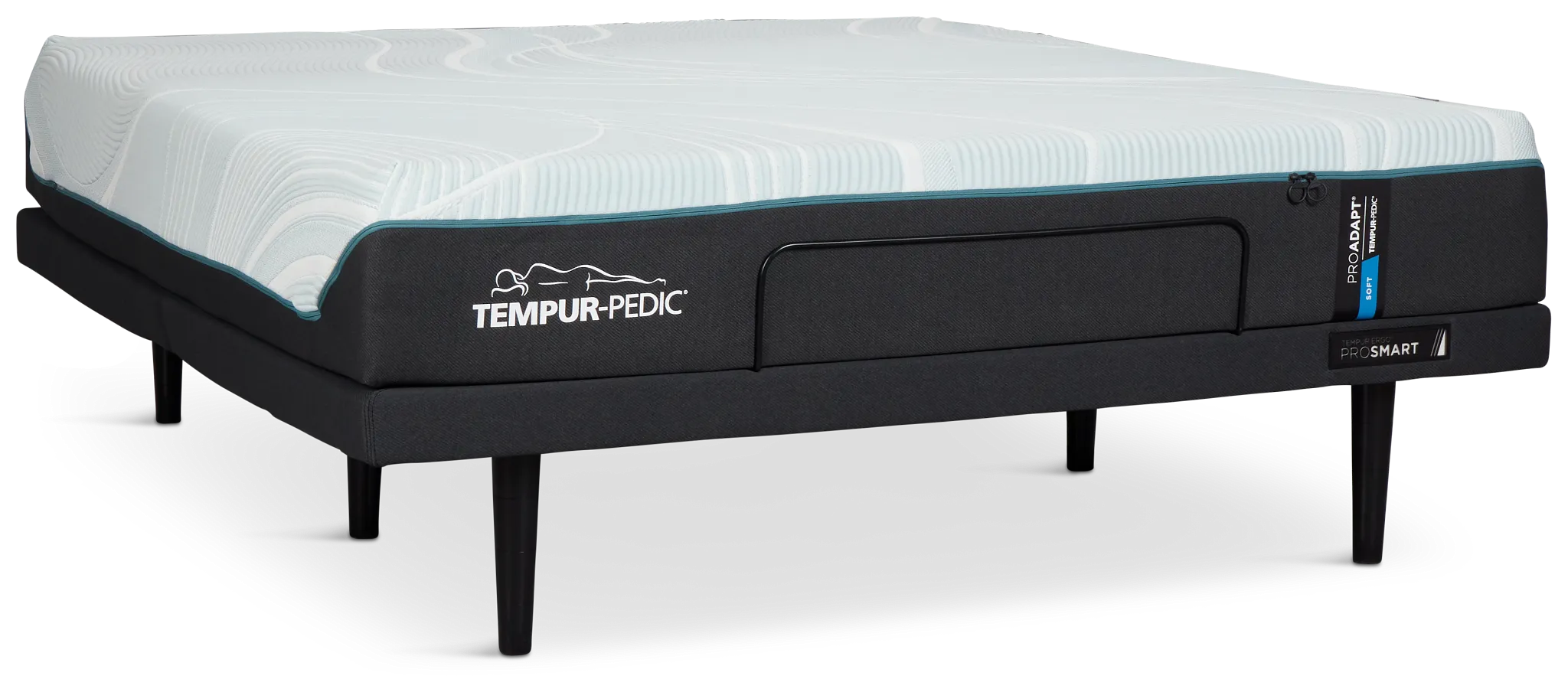 Tempur-pedic Tempur-proadapt Soft Ergo Prosmart Adjustable Mattress Set