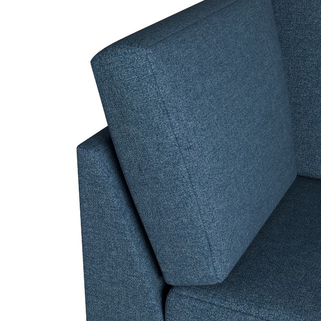 Citymod Blue Fabric Wedge