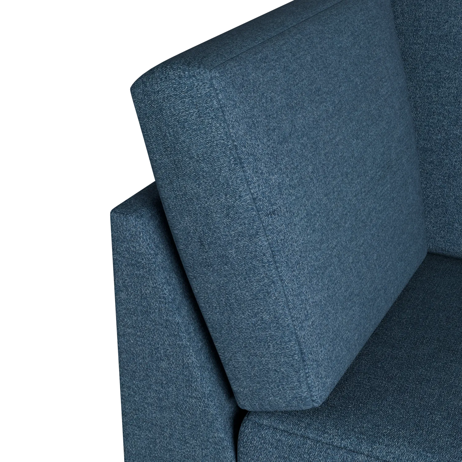 Citymod Blue Fabric Wedge