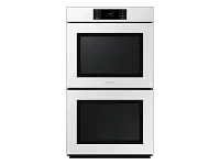 Samsung Bespoke Series White 30" Double Electric Oven