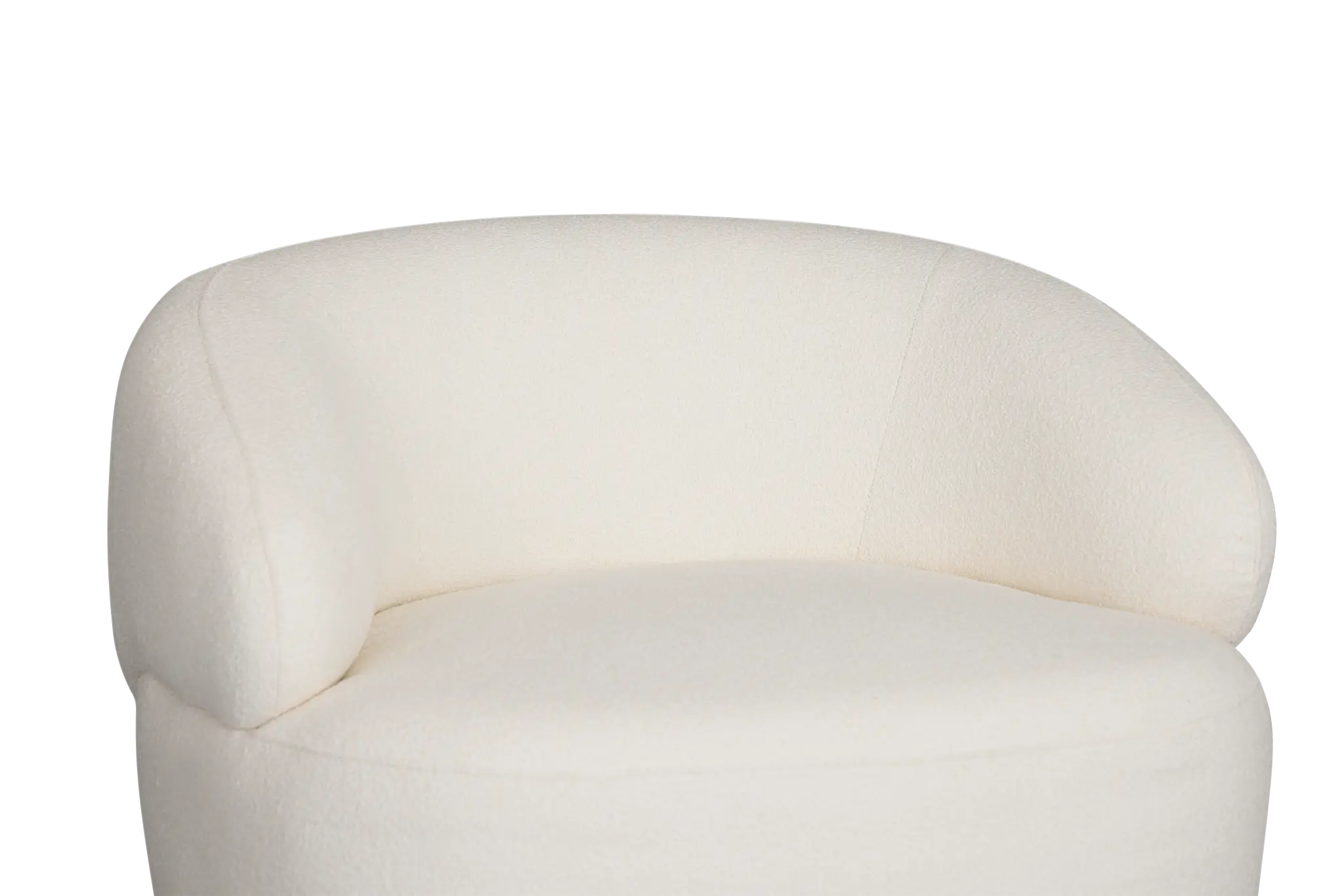 Catalina White Fabric Swivel Chair Catalina White Fabric Swivel Chair
