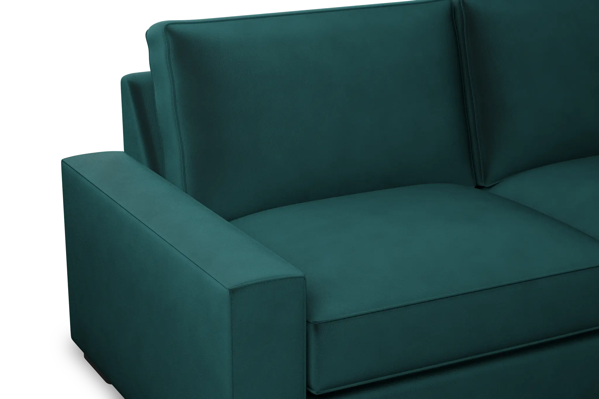 Edgewater Joya Teal 84" Sofa W/ 2 Cushions Edgewater Joya Teal 84" Sofa W/ 2 Cushions