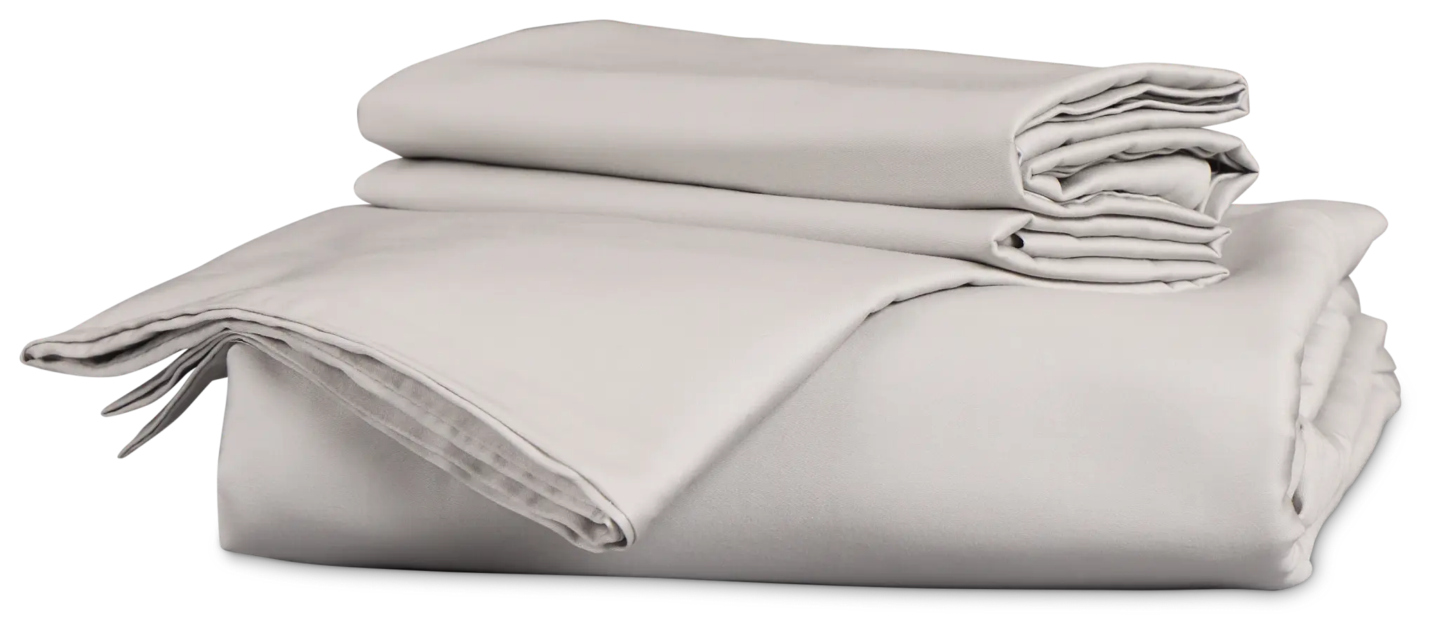 Rest & Renew Cotton Sateen Gray 300 Thread Duvet Set Rest & Renew Cotton Sateen Gray 300 Thread Duvet Set