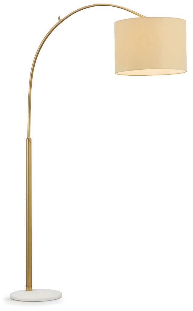 Pura Gold Floor Lamp