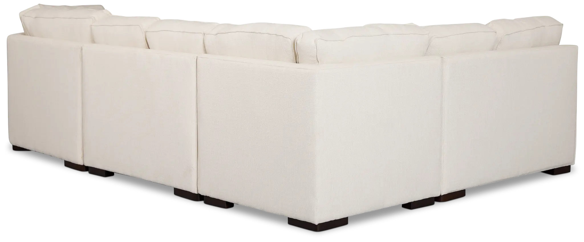 Sinclair Light Beige Fabric Medium Right Facing Cuddler Sectional Sinclair Light Beige Fabric Medium Right Facing Cuddler Sectional