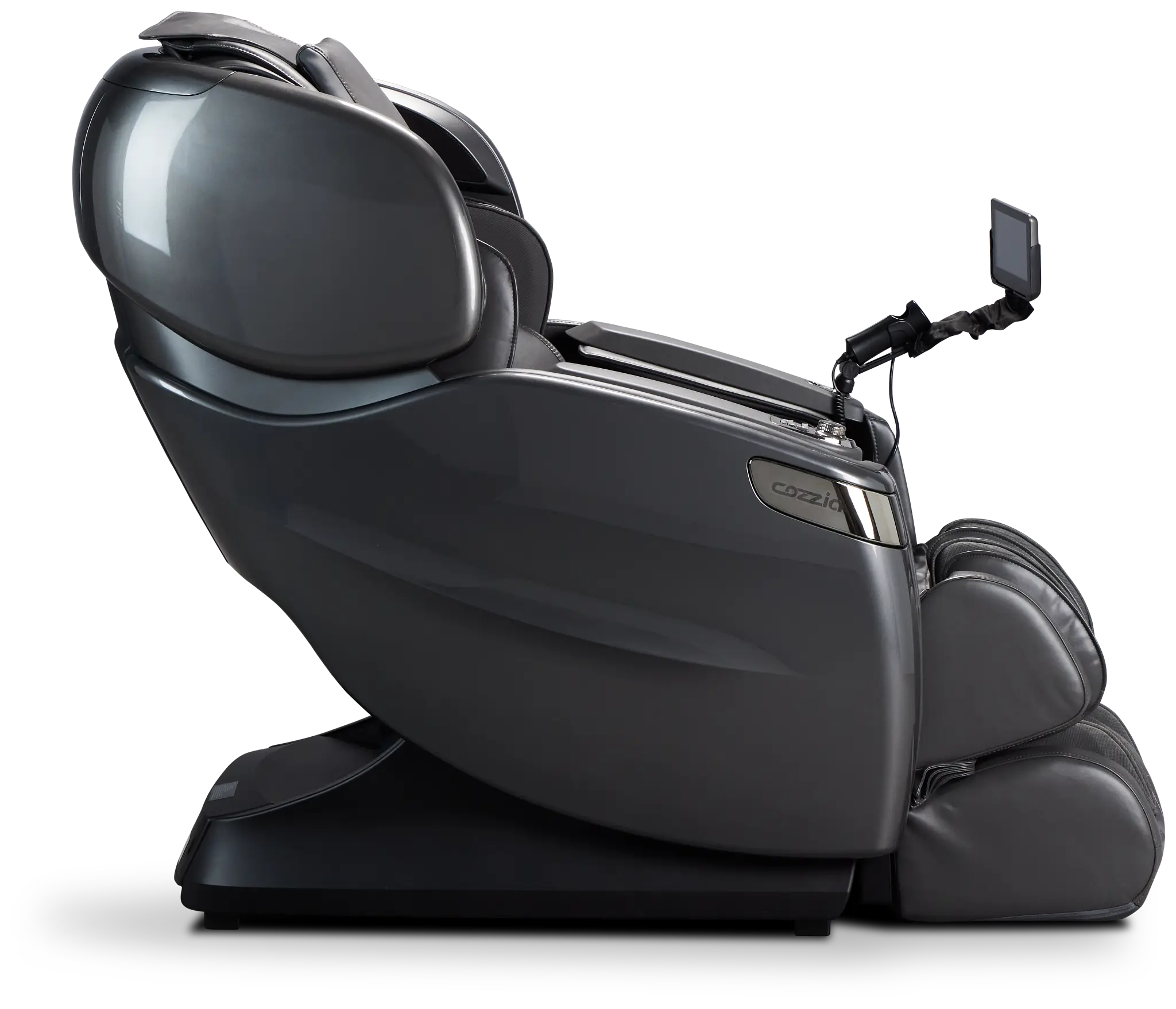 Qi Xe Dark Gray Micro Massage Chair Qi Xe Dark Gray Micro Massage Chair