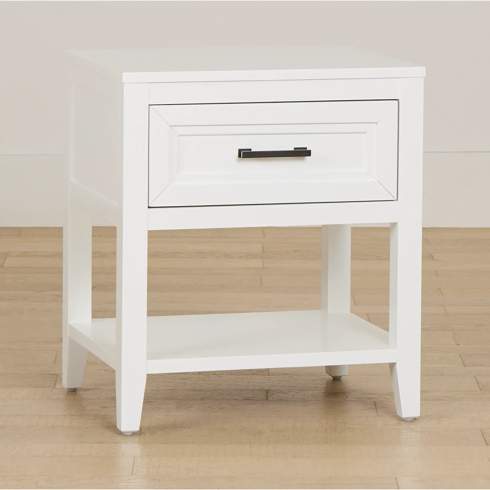 Nantucket White 1-drawer Nightstand