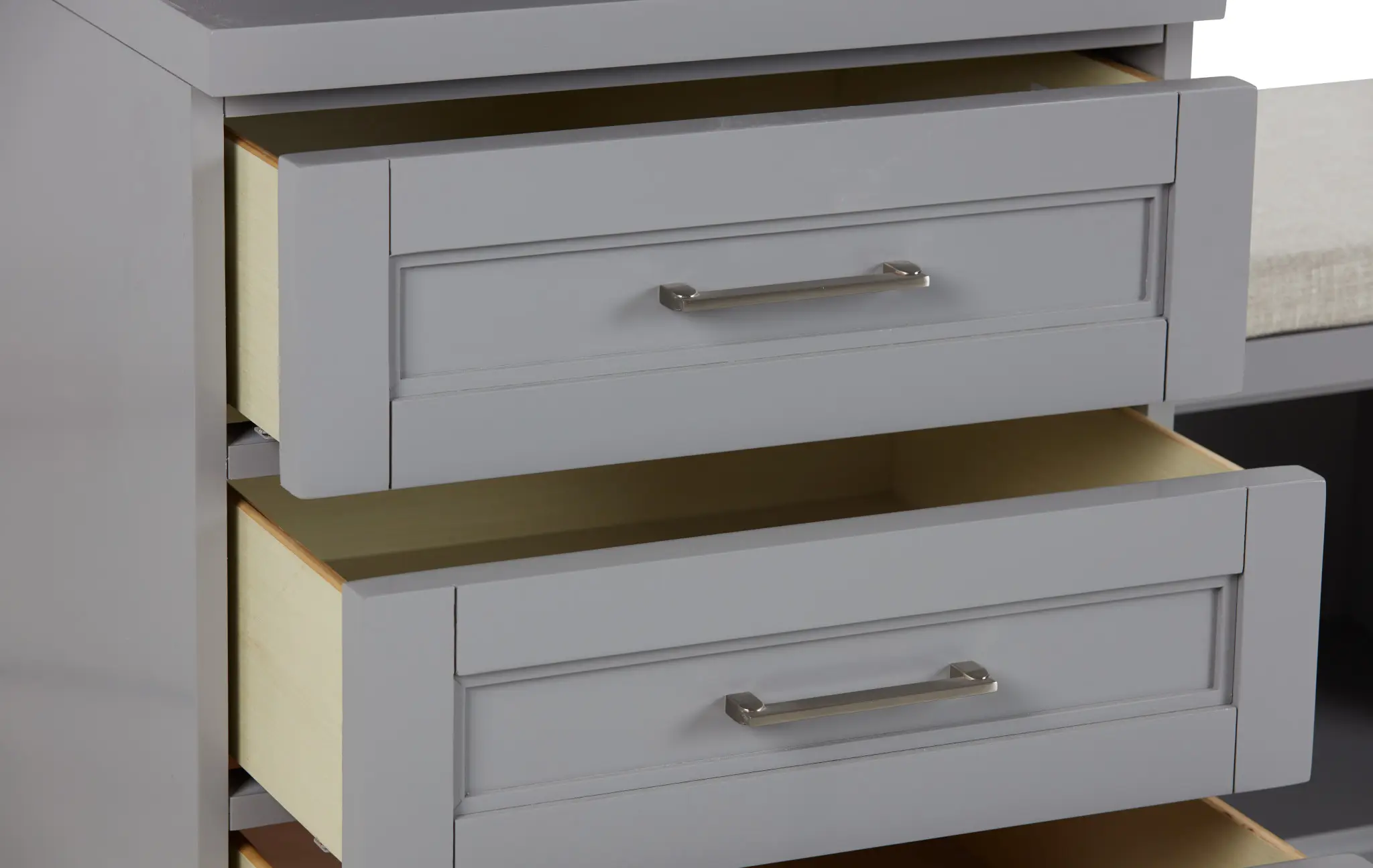 Newport Gray 106" Drawer Entryway Newport Gray 106" Drawer Entryway