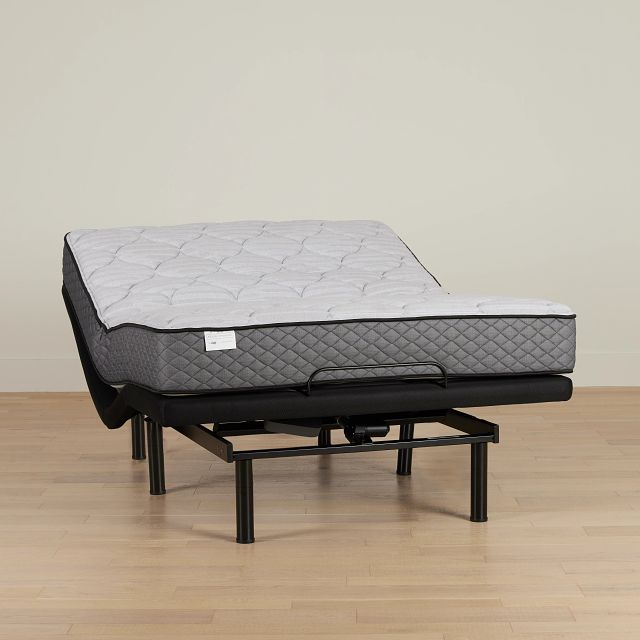 Kevin Charles By Sealy Essential Medium Elite Adjustable Mattress Set