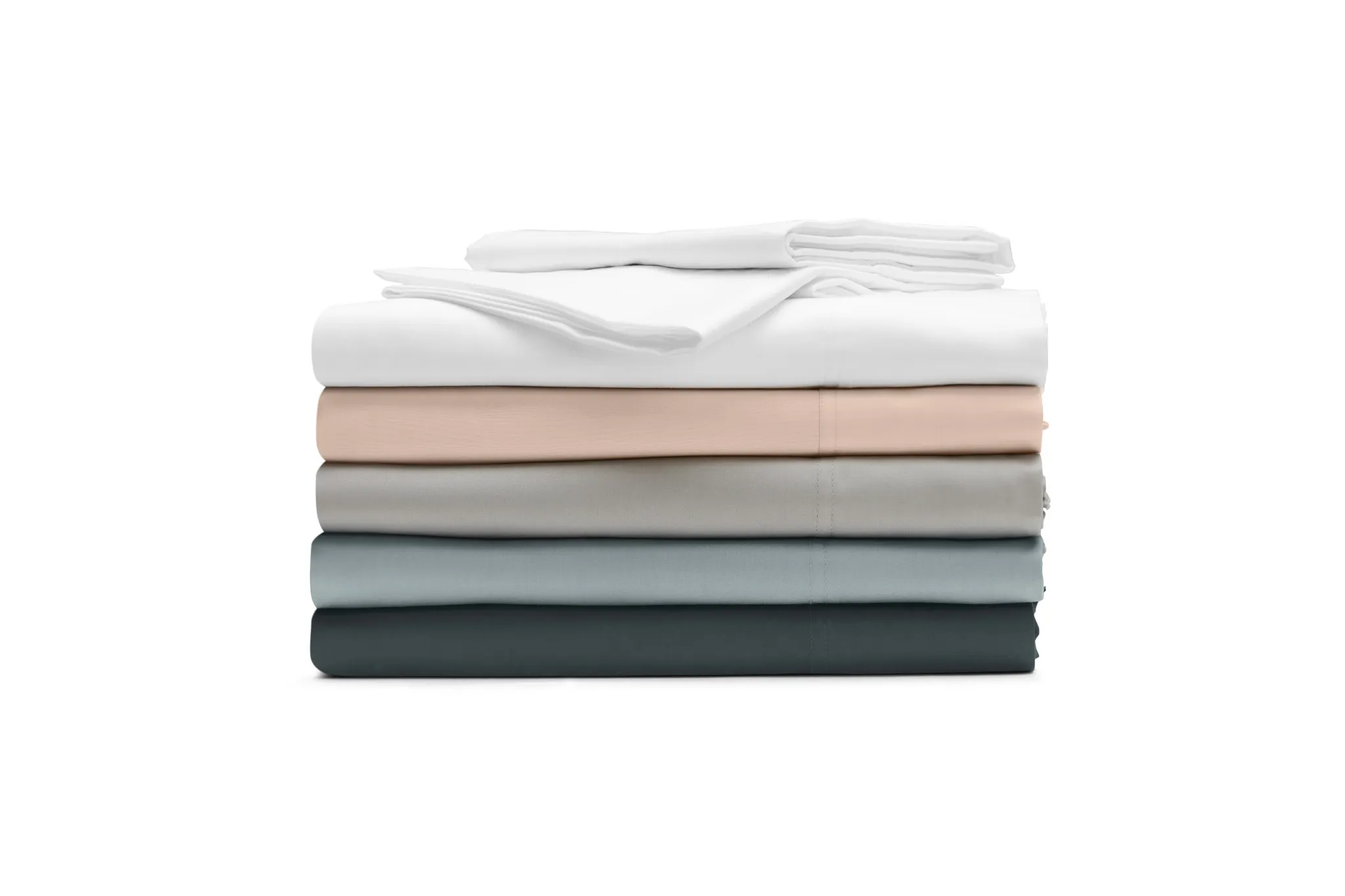 Rest & Renew Cotton Sateen White 300 Thread Sheet Set