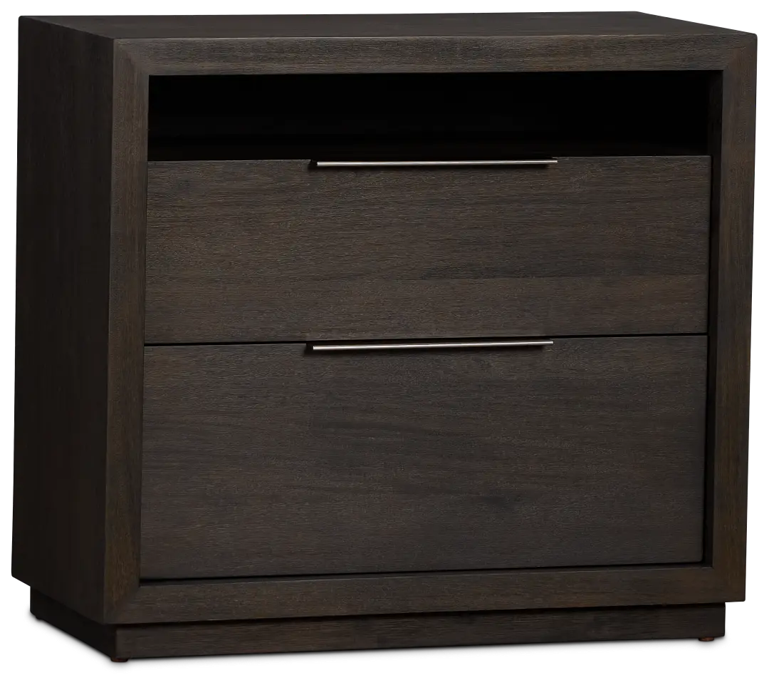 Madden Dark Tone 2-drawer Nightstand Madden Dark Tone 2-drawer Nightstand