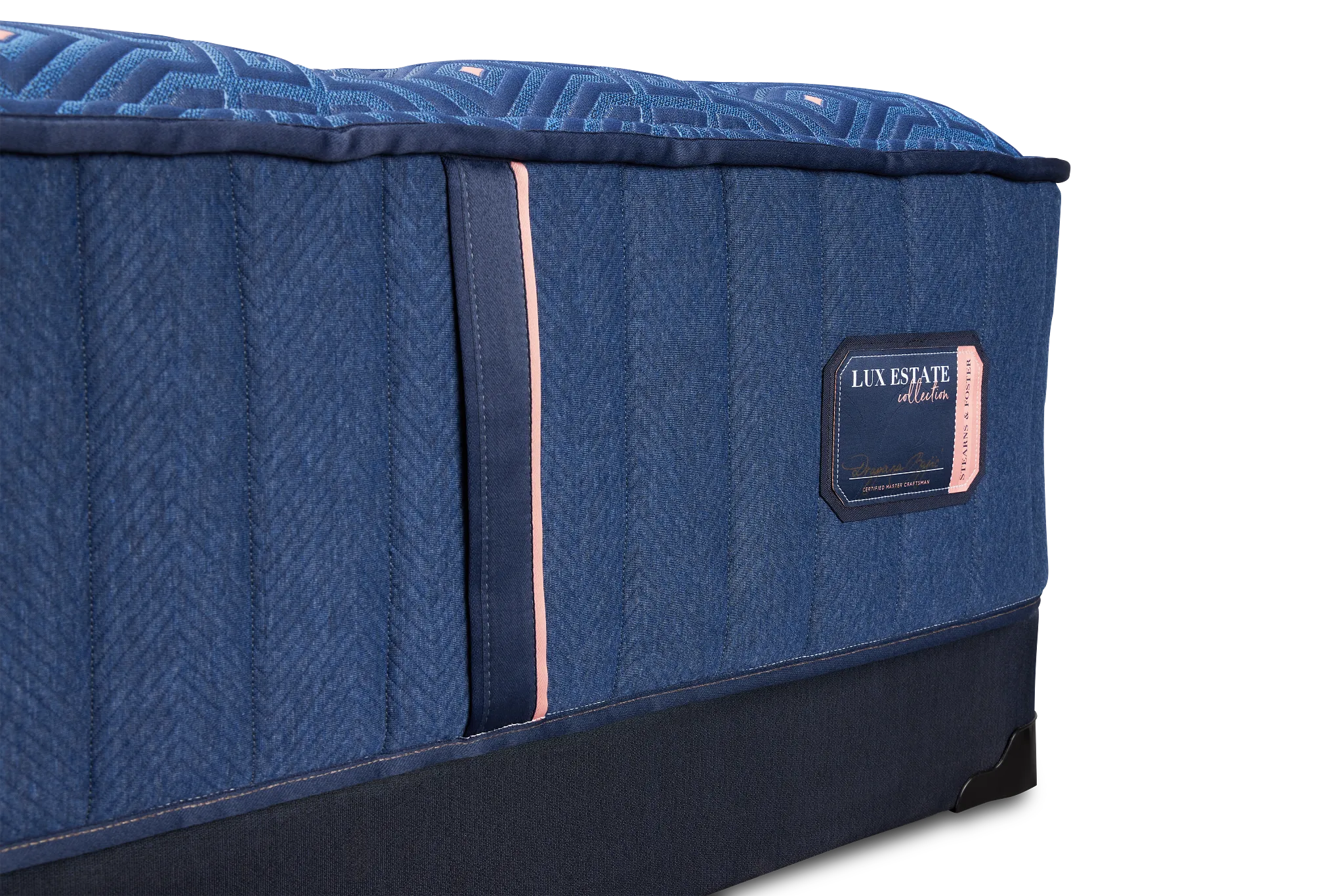 Stearns & Foster Lux Estate Medium Low-profile Mattress Set