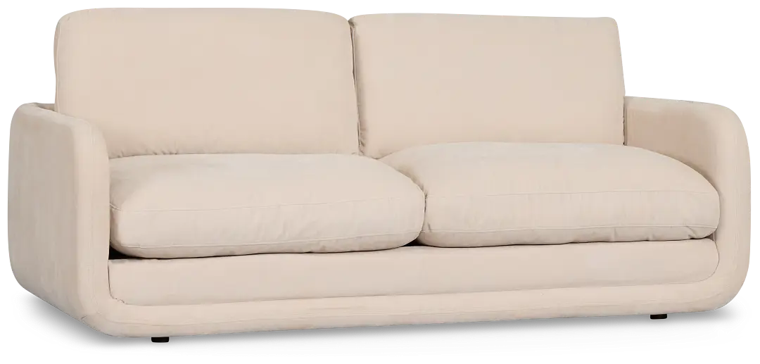 Jules Ivory Velvet Sofa Jules Ivory Velvet Sofa