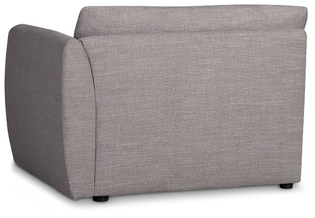 Serena Gray Fabric Right Chair