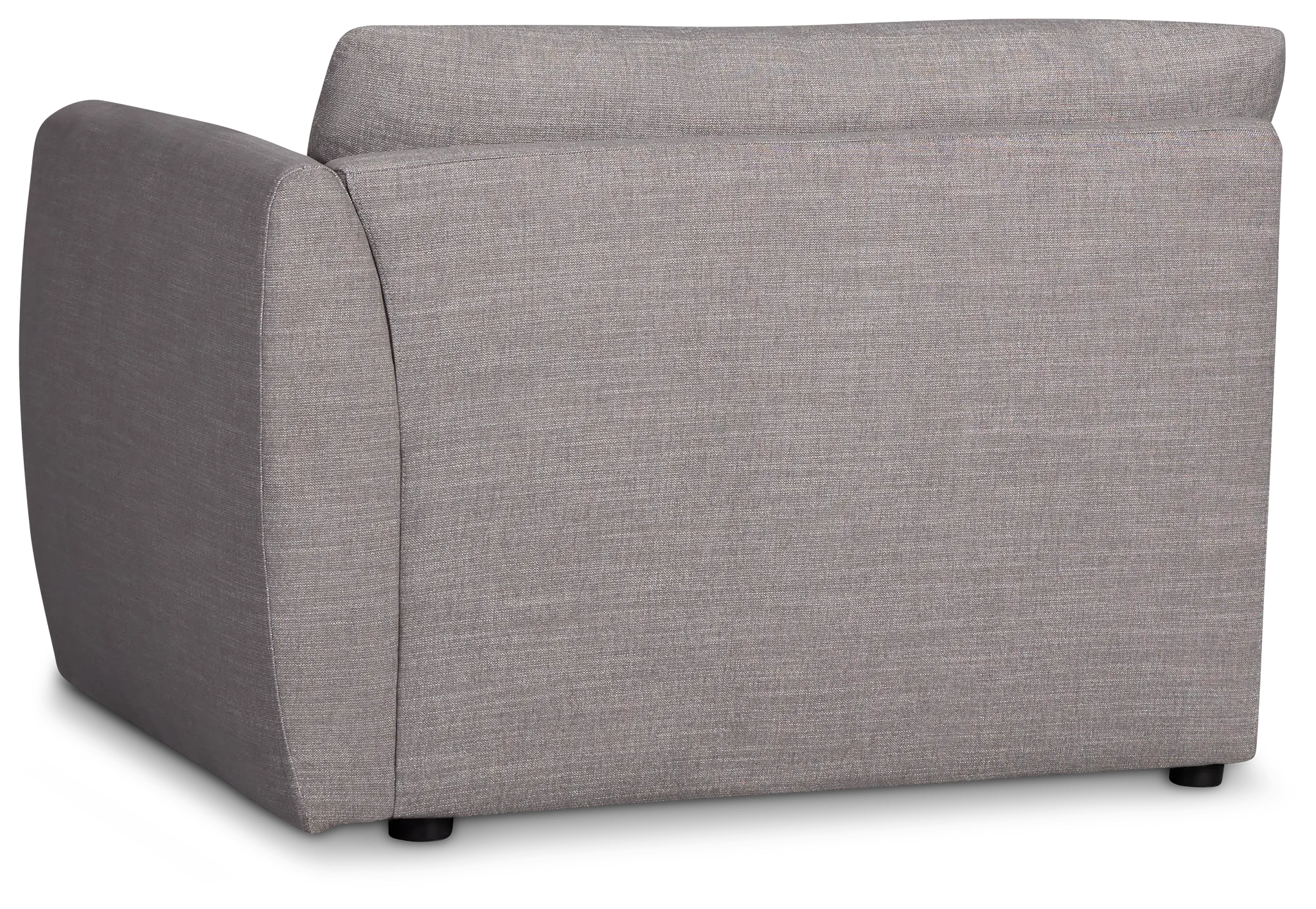 Serena Gray Fabric Right Chair