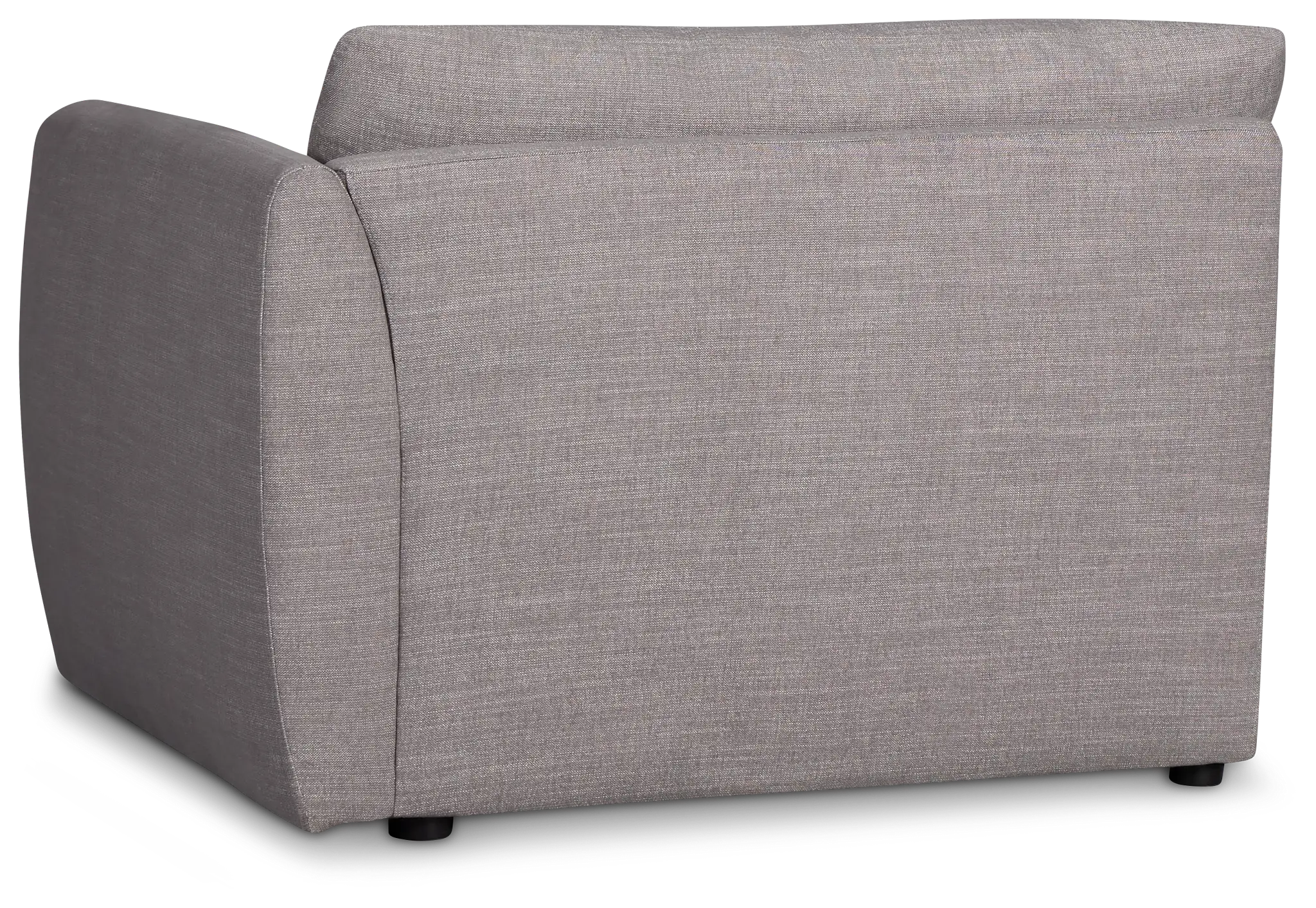 Serena Gray Fabric Right Chair Serena Gray Fabric Right Chair