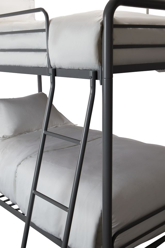 Rory Gray Metal Bunk Bed