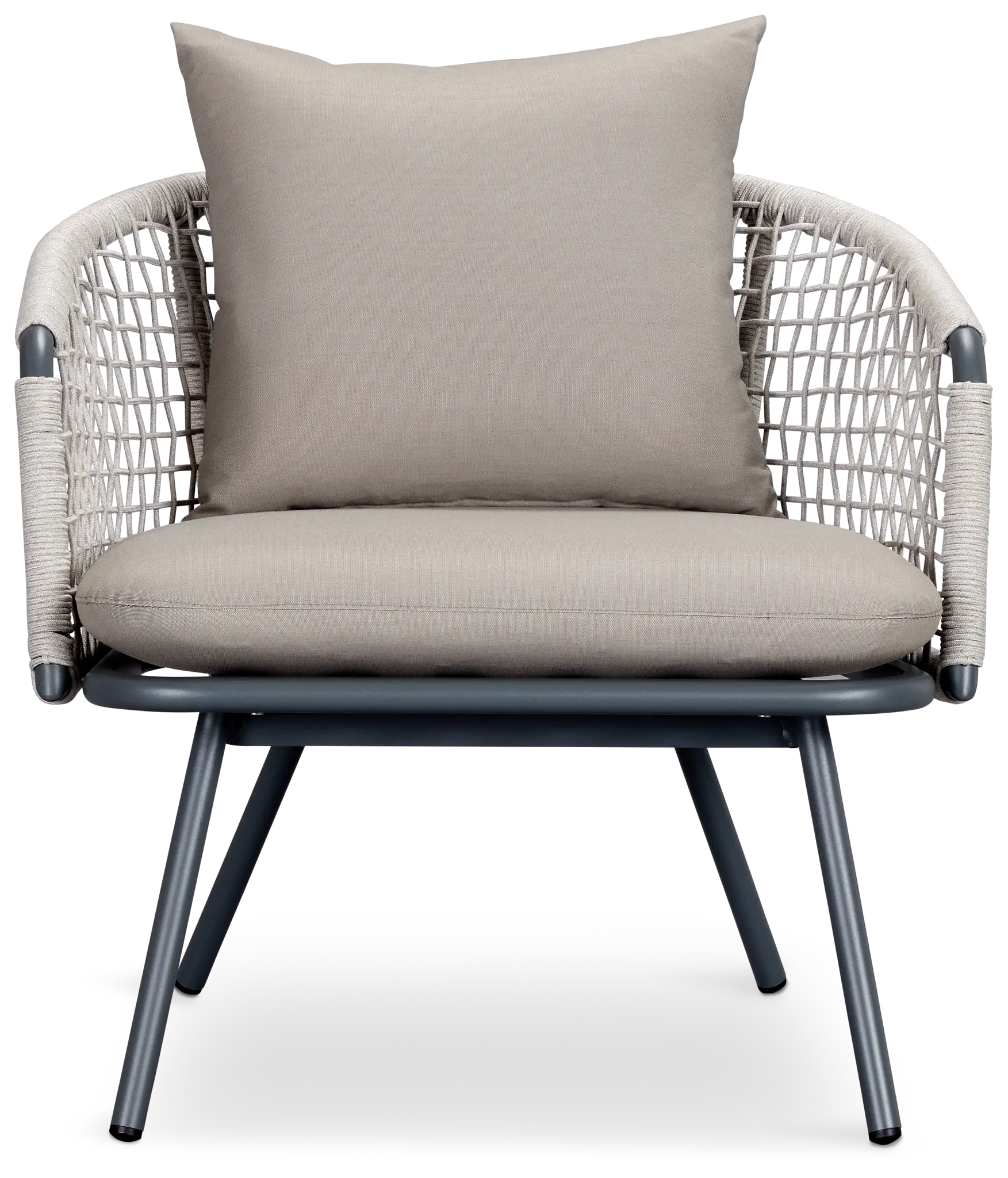 Antigua Gray Rope Arm Chair Antigua Gray Rope Arm Chair
