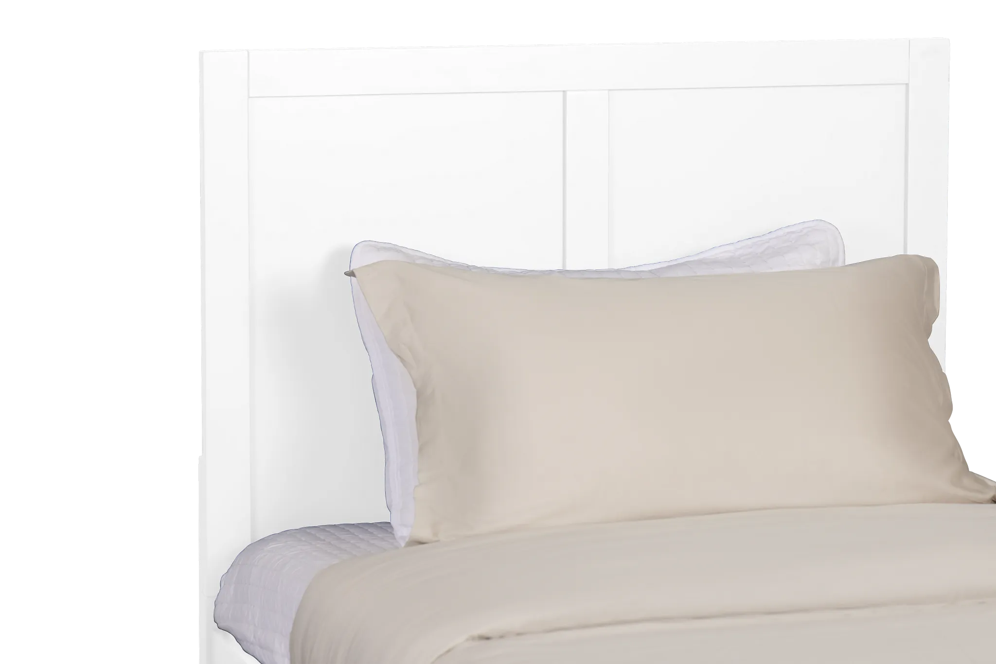 Charleston White Panel Trundle Bed