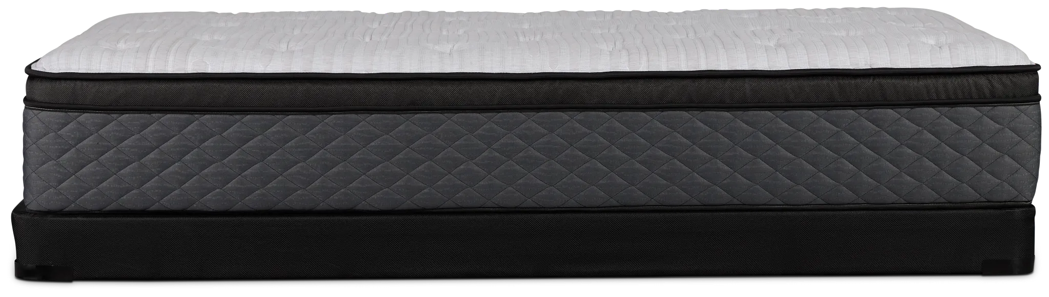 Kevin Charles By Sealy Essential Plush Low-profile Mattress Set