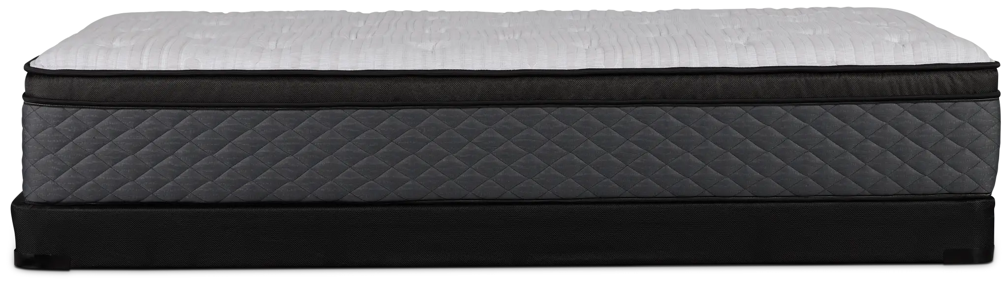 Kevin Charles By Sealy Essential Plush Low-profile Mattress Set Kevin Charles By Sealy Essential Plush Low-profile Mattress Set