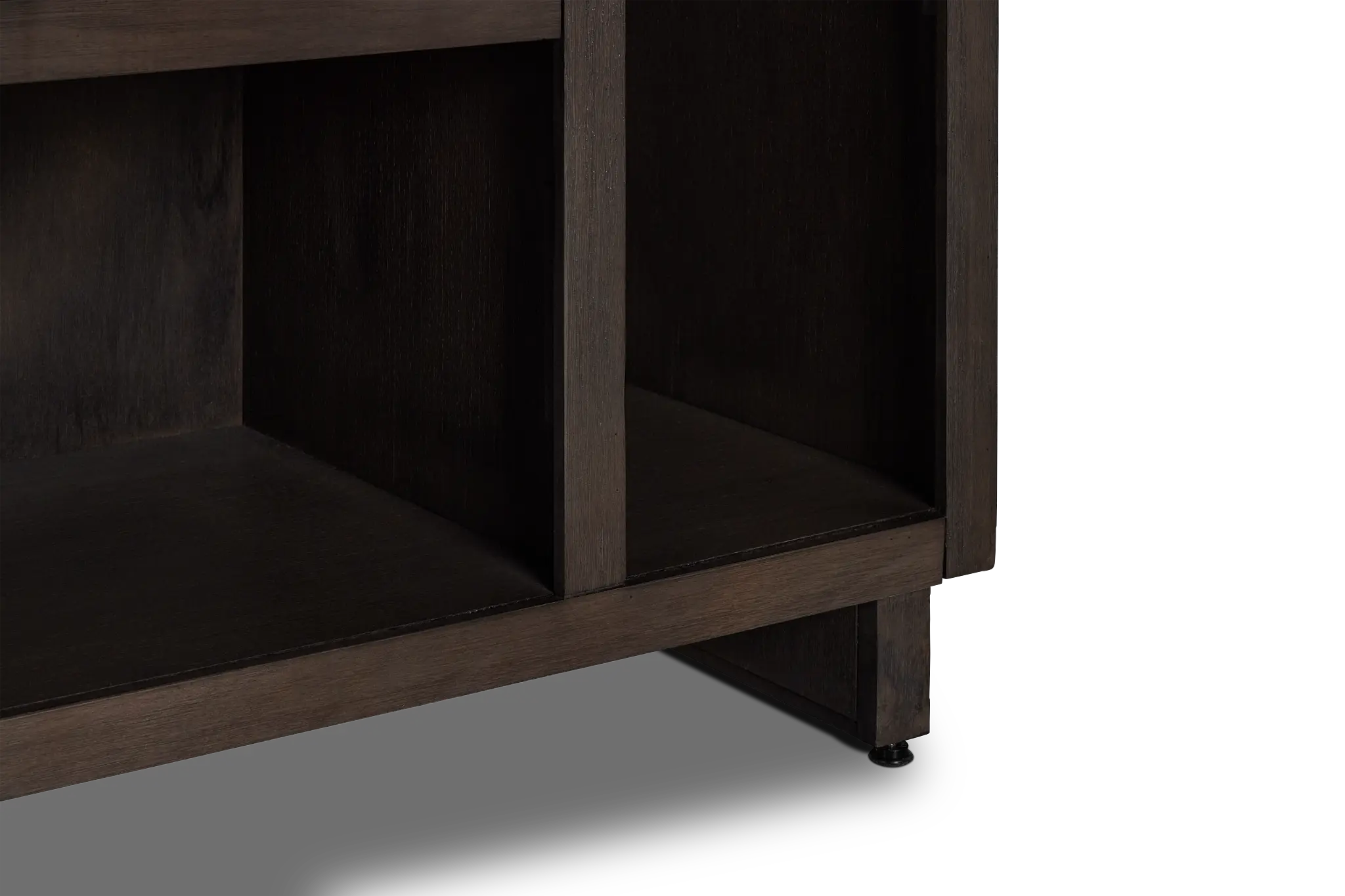 Richmond Gray 64" Open Pier Entertainment Wall With Fireplace Richmond Gray 64" Open Pier Entertainment Wall With Fireplace