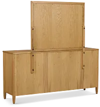 Stockton Light Tone Dresser & Mirror