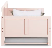 Charleston Pink Panel Trundle Bed