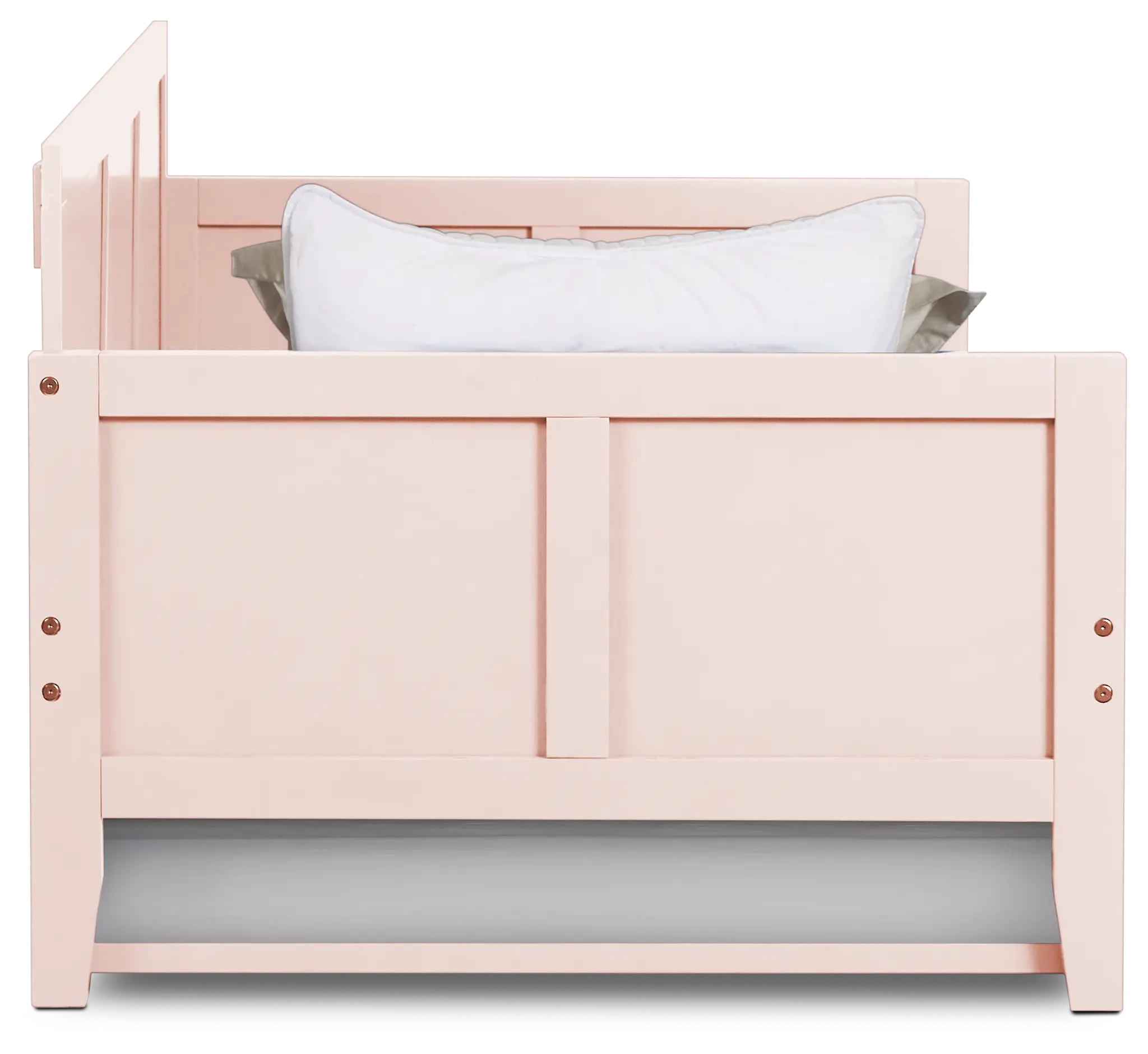 Charleston Pink Panel Trundle Bed Charleston Pink Panel Trundle Bed