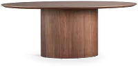 Nomad Mid Tone 78" Oval Table