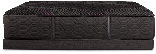 Beautyrest Black Series Two Plush Tight Top Low-profile Mattress Set