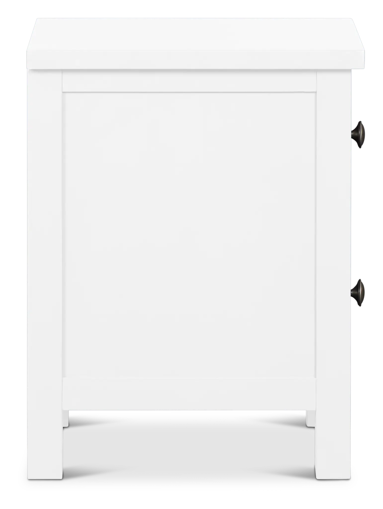 Charleston White 2-drawer Nightstand Charleston White 2-drawer Nightstand